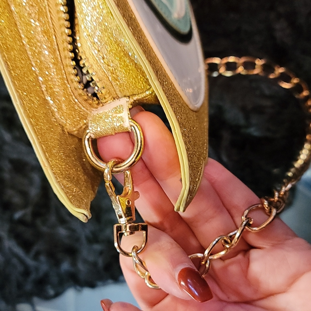 *SOLD * Nila Anthony glitter eyeball purse - Picture 8 of 9